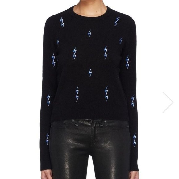 Equipment Shirley Lightning-Bolt Cashmere Sweater - Picture 5 of 12